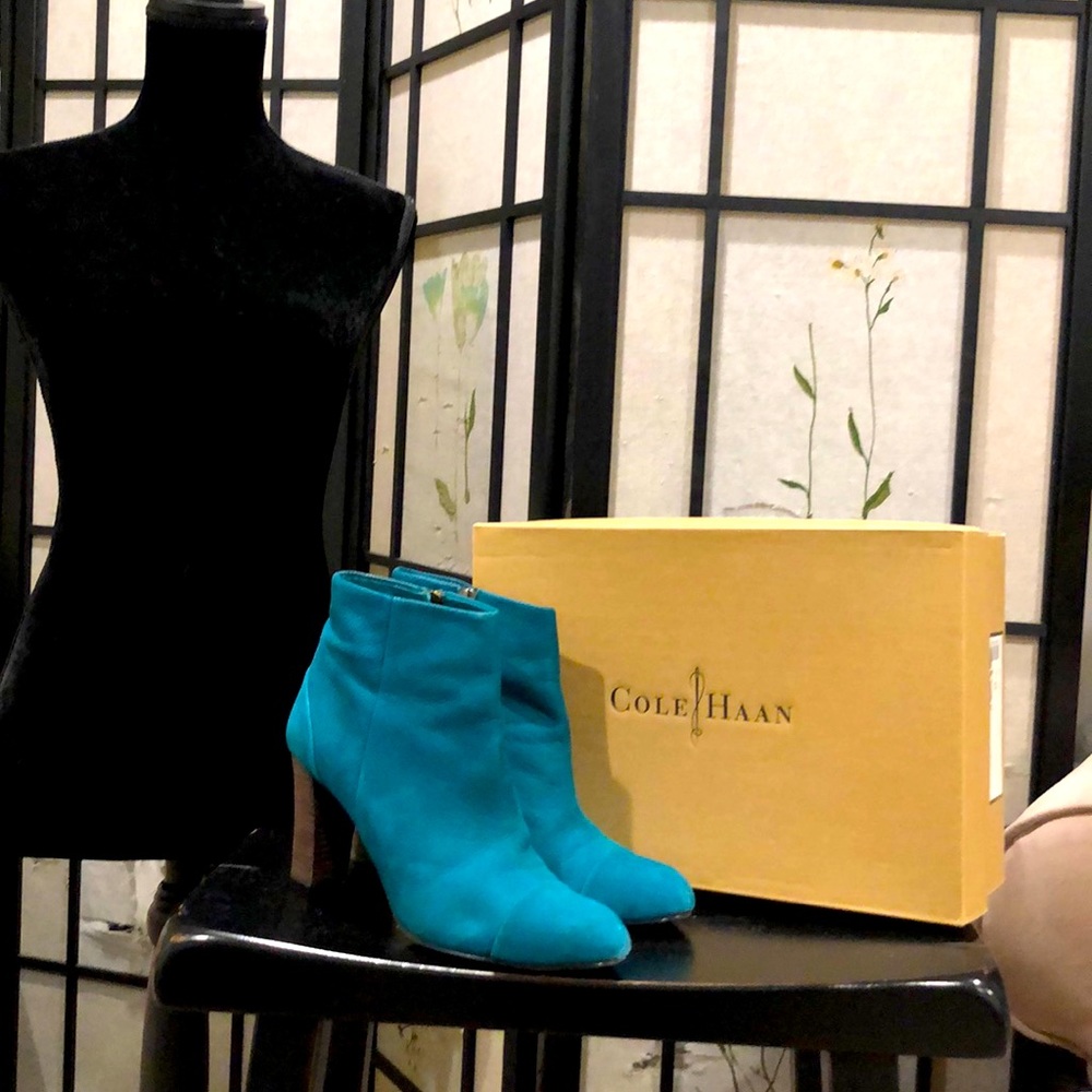 Cole Haan Booties - Teal